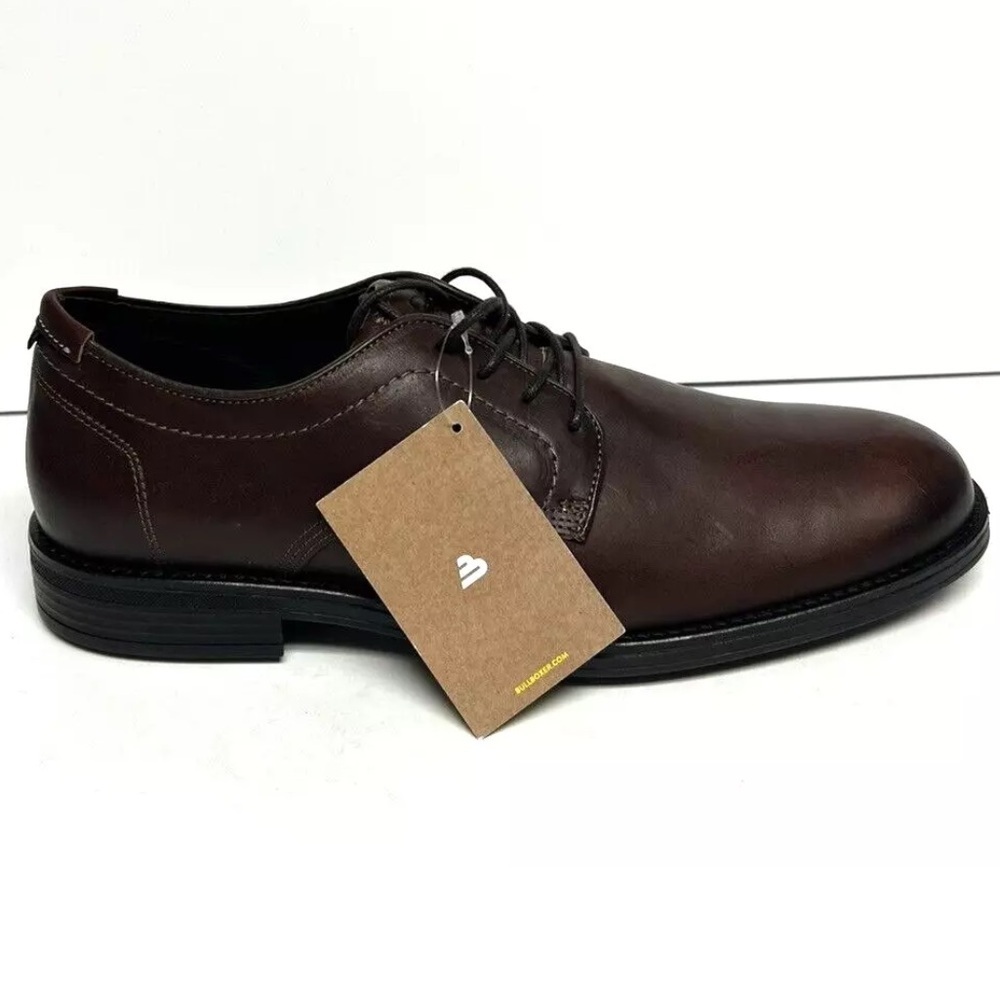 Bullboxer Men’s Cali Oxford Dress Shoes Brown, Size 13 M